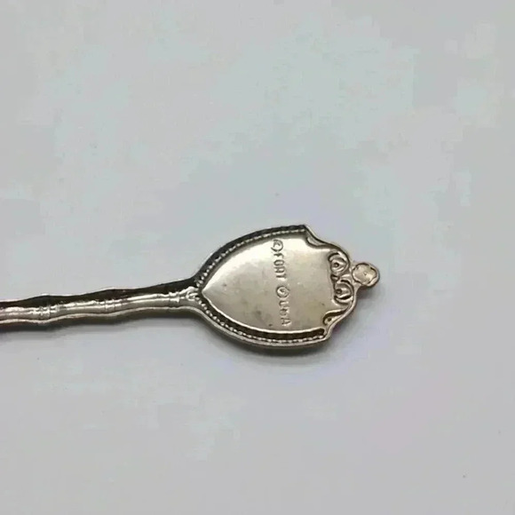 Miami Beach Scalloped edge Souvenir Engraved Spoon Kitschy Cool - Picture 5 of 5